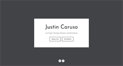 Desktop Screenshot of justincaruso.com